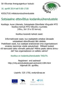 SE koolituse plakat web