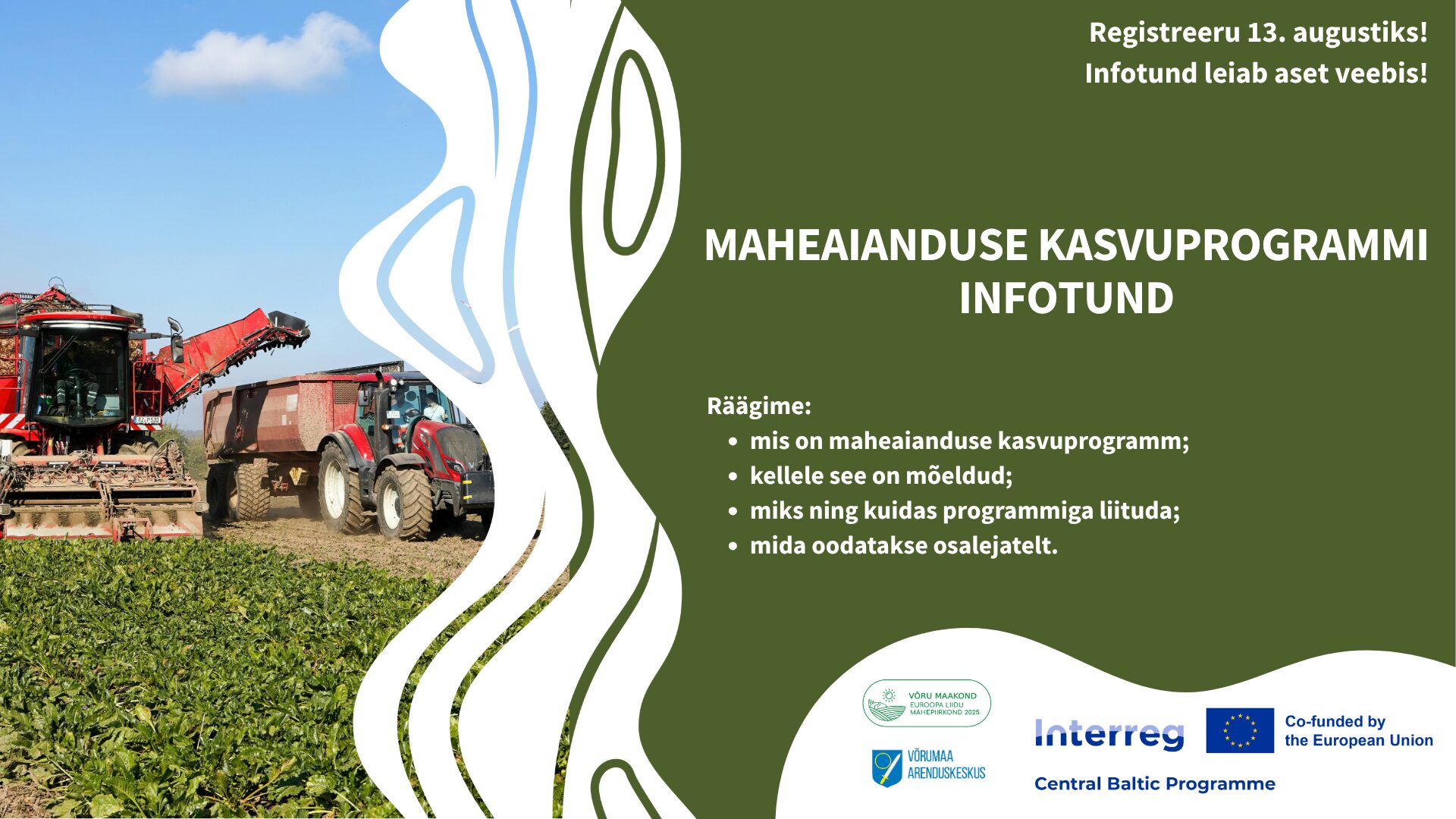 Maheaianduse kasvuprogramm infotund